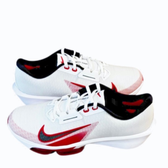 Nike Infinity Tour 2‎ Mens Golf Shoes Size 11.5 White Red main image 8